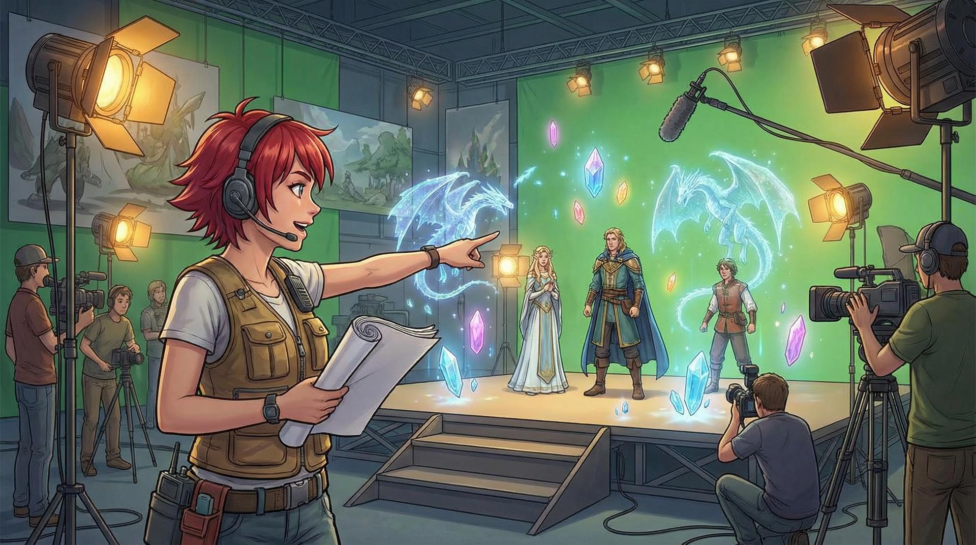 重口影视制作幕后花絮视频